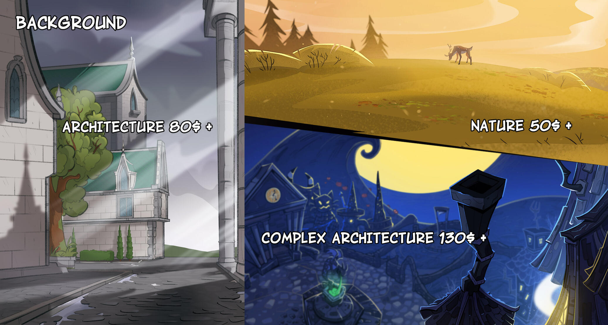 Background Comic Style