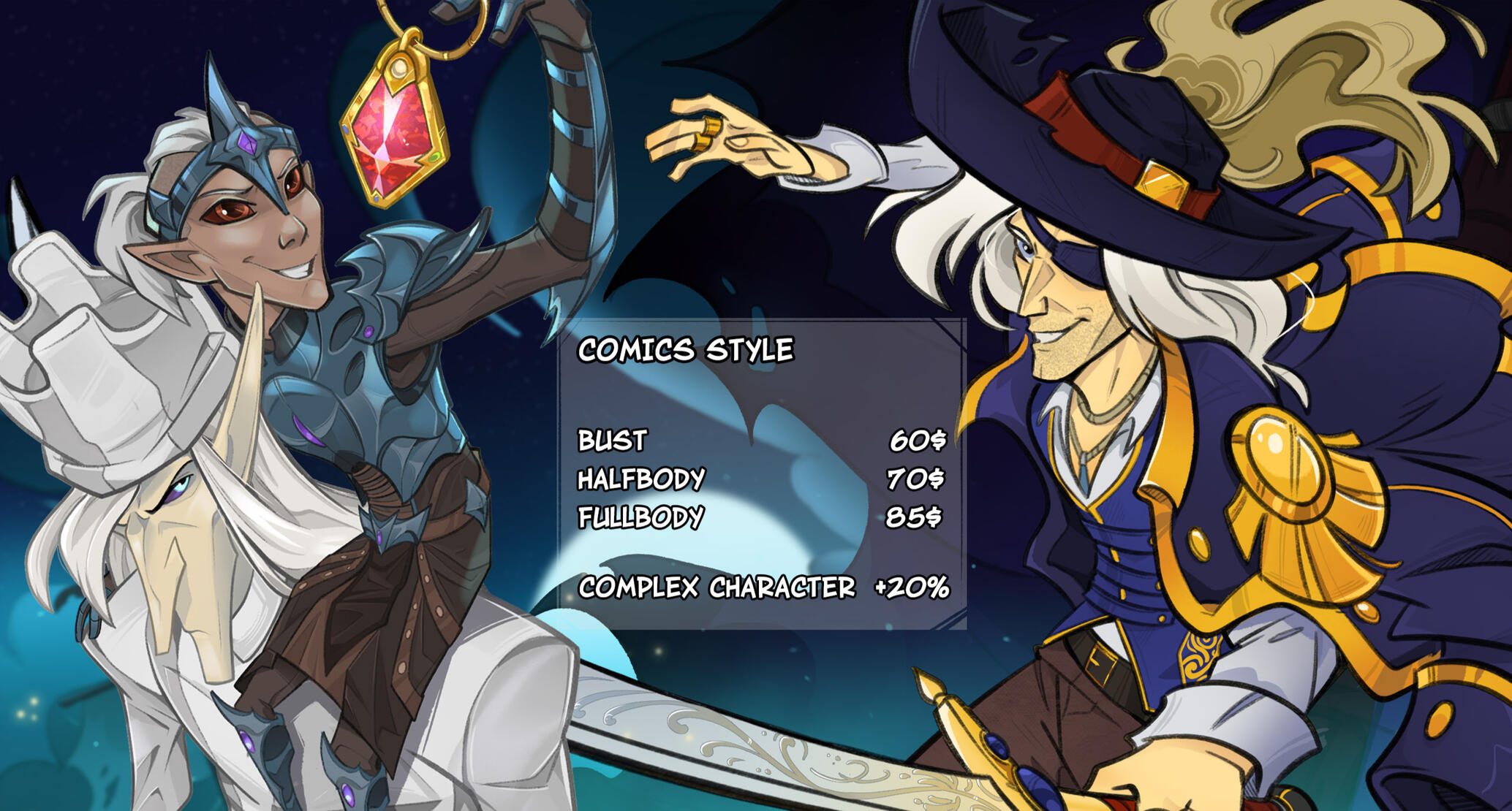 Characters Comic Style